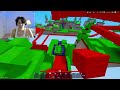 bridging in roblox bedwars for 10 hours