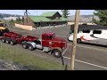 American Truck Simulator Peterbilt 351 DLC JCB Equipment 4220 Fastrac iCON Tractor #gameplay