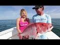 Girls First Time Fishing For Snapper Off The Florida Coast