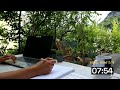 2-Hour Study With Me 🌿 | Pomodoro 25/5, Lofi Music, outside study!