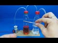 How To Make Free Gas With Water At Home | Science Experiment