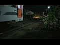 Hunting 2 kereta api malam‼ di stasiun kalisetail dengan suasana malam yang tenang 🌟🌜
