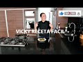 BISTEC CON ESPINACAS A LA MEXICANA | Vicky Receta Facil