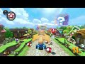 Mario Kart 8 DX (Online) | Baby Rosalina - Blue Falcon - Cyber Slick wheels - Waddle Wing