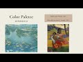 Differences between Impressionism and Post Impressionism // Art History Video