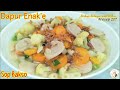 RESEP SOP BAKSO YANG GURIH DAN SEGAR