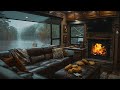 Serene Showers| Relaxing Rain by the Window for Stress Reduction and Rest
