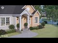 (40x40 ft)  (11x11m) Incredible House Design | Cozy Cottage House - Full Tour!