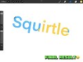 Giving pokemon names colour((part1)Squirtle)