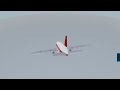 Southeastern flight 832 - Roblox Emergency Landing