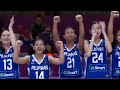 CHAMPIONS! Promoted sa Division A ang GILAS WOMEN U18. Nagpaulan ng tres laban sa LEBANON!