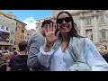 Rome Italy, This is Rome May 2024, Rome walking tour in May, Colosseum Trevi fountain