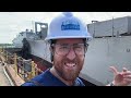 Battleship New Jersey Dry Dock Tour - 4K Video
