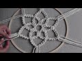 DIY Tutorial Macrame Mandala / Macrame Boho Wall Hanging / Boho Wedding