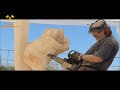 Wood Carving Skill and Techniques, Amazing Fastest Wood Carving Skills With Chainsaw