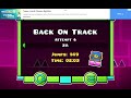 playing geometry dash lite back on track until i hit attempt 10