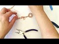 Wire Chain Tutorial - How To Make Simple Chain For Jewelry