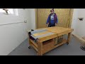 Homemade Table With Built Saw / Workbench