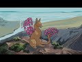 cat plant animation