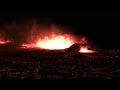 Volcano eruption Geldingadalir slow motion