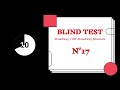 Blind Test Musicals (Broadway, off-Broadway, movies)