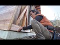 [Warehouse #17] Cedar floorboards to make exterior walls.