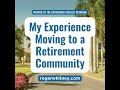 My Experience Moving to a Retirement Community
