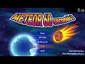 Meteor 60 Seconds speedruns are very dark