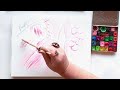 Watercolor Brushes for Beginners - Dagger Brush Drills