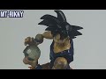 Bardock  & Goku vs Beerus -  Dragon ball Stop Motion #zerostarcontest