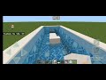 I built a Minecraft pool!