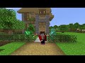 JJ's DIAMOND Golem vs Mikey's EMERALD Golem Survive Battle in Minecraft - Maizen