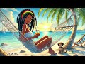 🌴Relaxing Reggae Beach Vibes: Unwind with Rasta Girl & Doggy 🐕 | AI IRIE FM