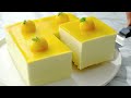 🥭🥭Mango Cheese Mousse Cake Recipe 6 inches｜芒果芝士慕斯蛋糕