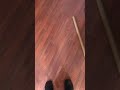 Cardboard pipe falling on the floor (sound effect) XD