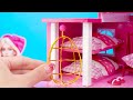 Build AMAZING Pink Barbie Dream House with Pool, Elevator use Cardboard | DIY Miniature House