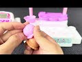 9-minute satisfied unboxing, cute pink cash register toy review, ASMR | review toy