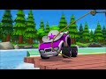 Race Car Blaze Daring Vehicle Rescues! 🏎 Blaze and the Monster Machines | 30 Minutes | Nick Jr.