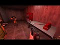 Freemay , Dr Rutherford and the mysterious Henry (?) escape Black Mesa