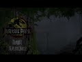 Jurassic Park | Rain Ambience with Brachiosaurus Sounds