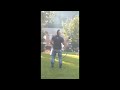 American man uses flamethrower to destroy hornet nest