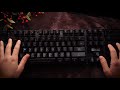 10 types of keyboard and mouse sounds asmr[ENG SUB]