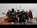 STAR WARS BLACK SERIES INQUISITORS FINALLY COMPLETED JEDI FALLEN ORDER 3 PACK REVIEW