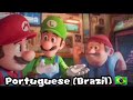 Charles Martinet in the Super Mario Movie in 6 different languages
