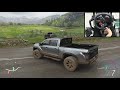 Nissan Titan Truck - Forza Horizon 4 Online | Logitech g29 gameplay