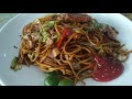 Cara buat Mee goreng basah ala Thai || Rizal tomyam