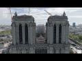 Le chantier de Notre-Dame de Paris vu du ciel - Octobre 2023