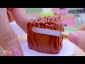 🍫 Oreo Chocolate Cake Recipe 🎂 Yummy Miniature AMAZING Chocolate Cake and Oreo Boba Milk Tutorials