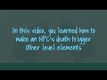 Cats are Liquid Editor Tricks - NPC Kill Detection