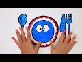 How to Draw a Plate 🍽️ Easy Drawing Tutorial | Cute Crayons